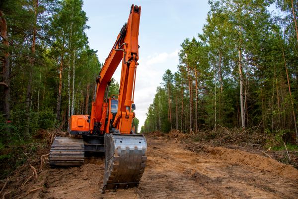 Cost of Backhoe Land Clearing in Houston